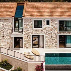 3 Bedroom Villa with Infinity Pool and Sea Views in Slano, Dubrovnik, Sleeps 6